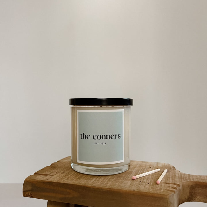 Last Name Est Candle