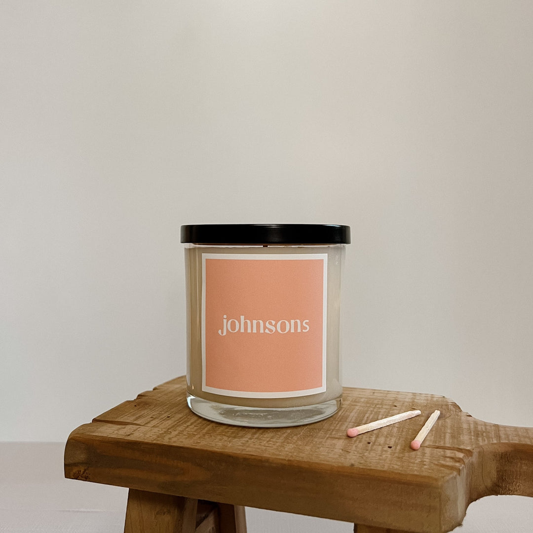 Last Name Candle