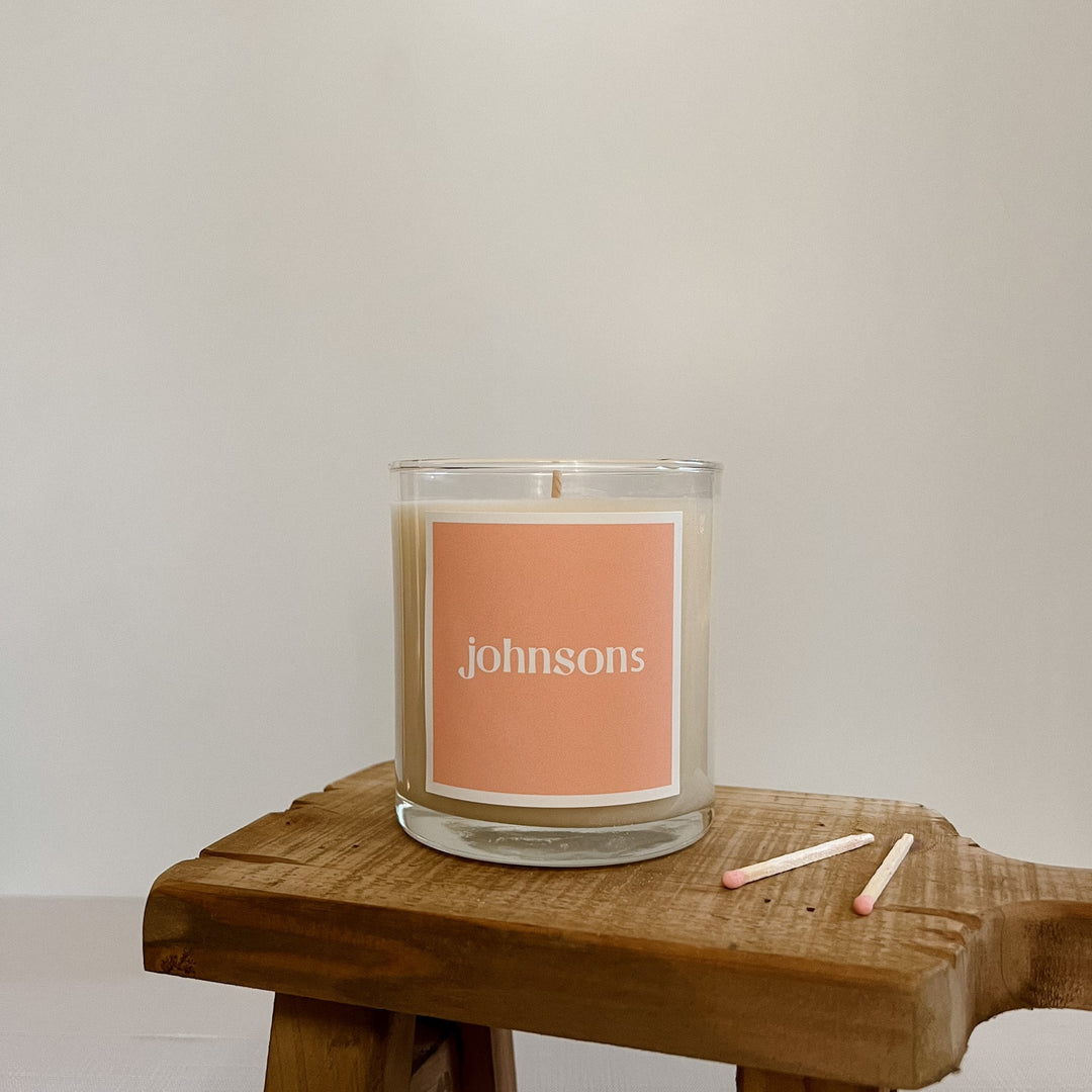 Last Name Candle