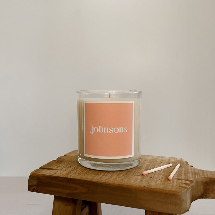 Last Name Candle