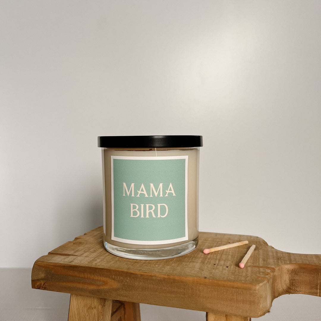 Mama Bird Candle