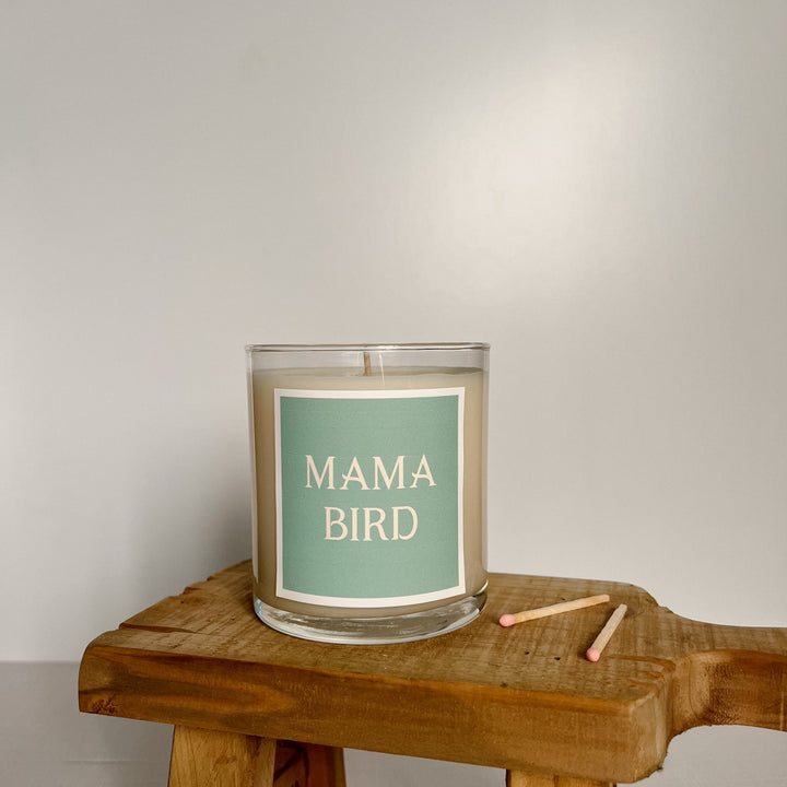 Mama Bird Candle