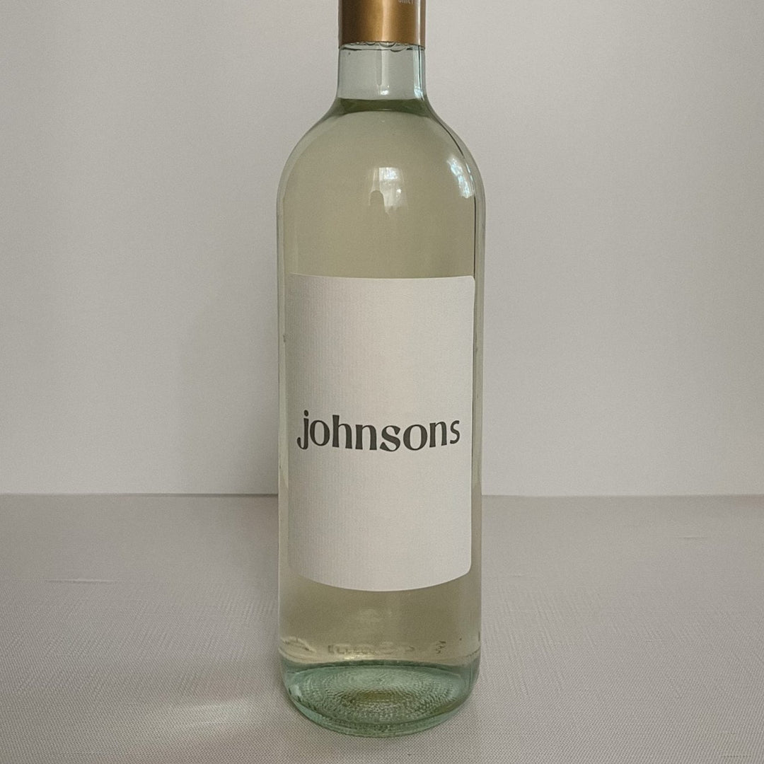 Last Name Wine Label