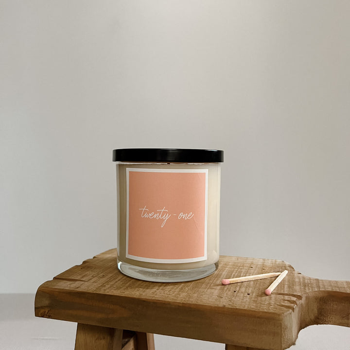 Age Script Candle