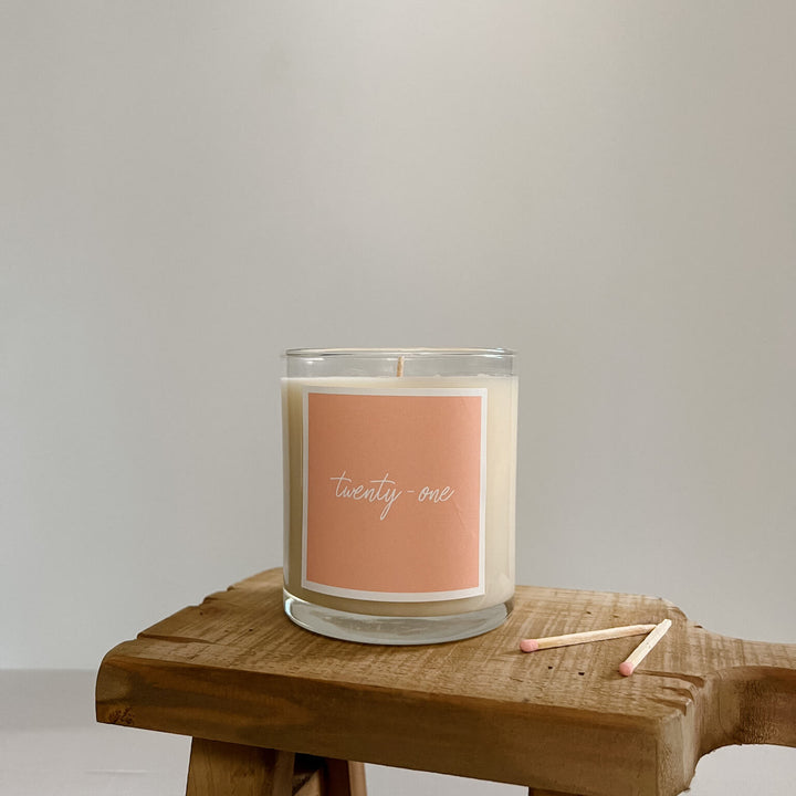 Age Script Candle