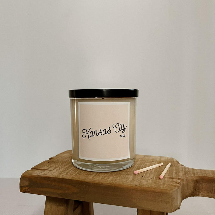 City State Script Candle