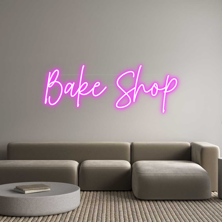 Custom Neon: Bake Shop