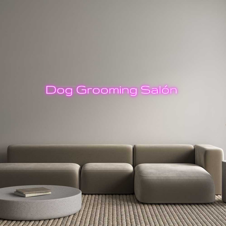 Custom Neon: Dog Grooming ...