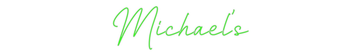 Custom Neon: Michael’s