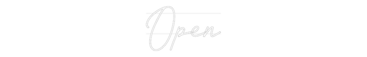 Custom Neon: Open